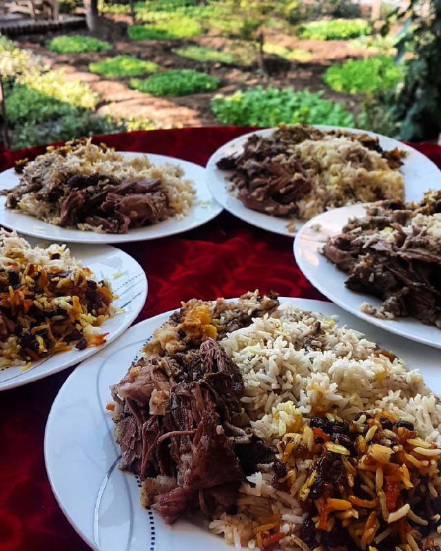 غذا محلی گرمسار ، ته چین گرمساری خوش عطر و طعم گرمسار